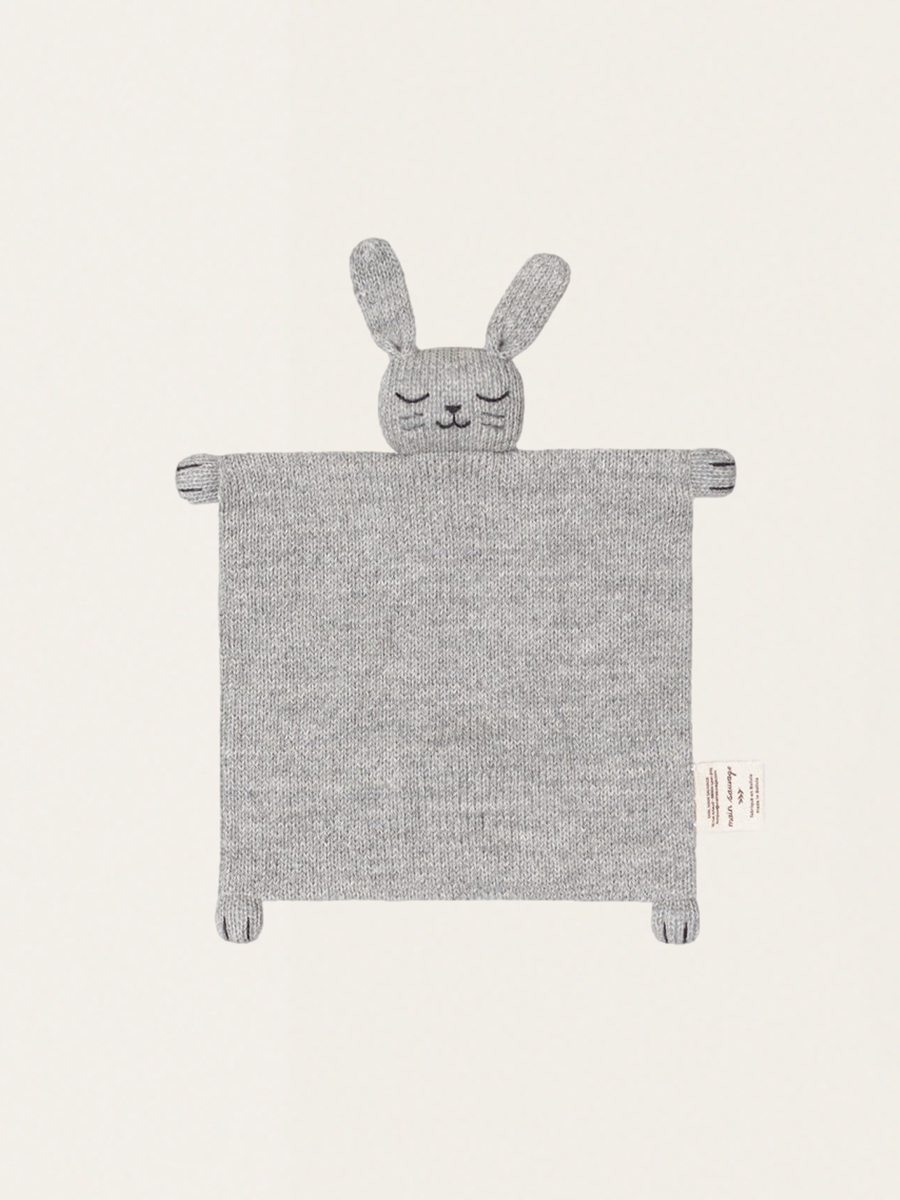 Przytulanka z wełny Baby Alpaca Bunny Grey