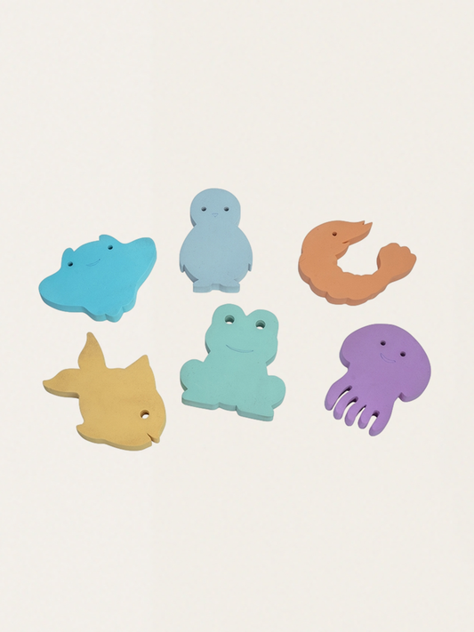 Zwierzątka do kąpieli 6 szt.