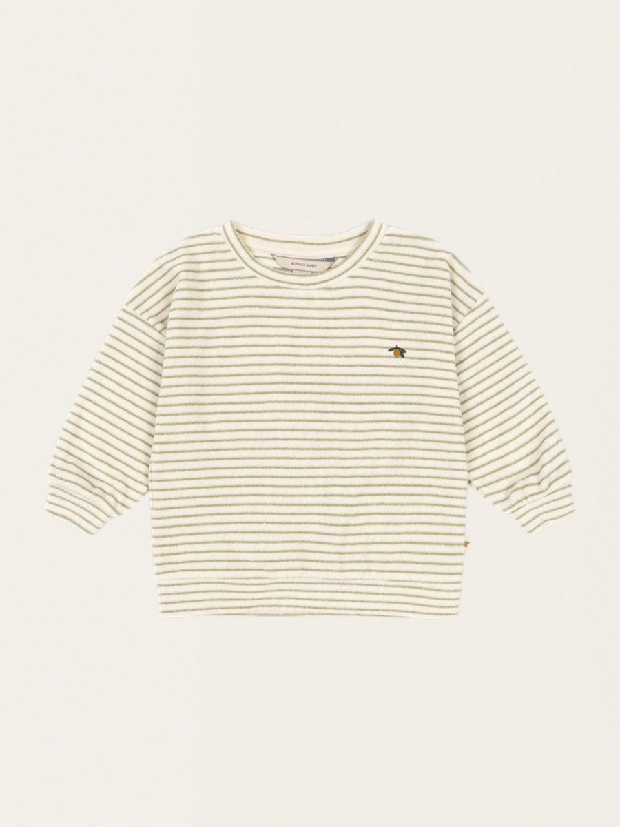 Bluza frotte Itty Tea Stripe