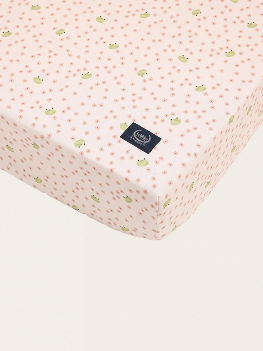 Bawełniane prześcieradło z gumką