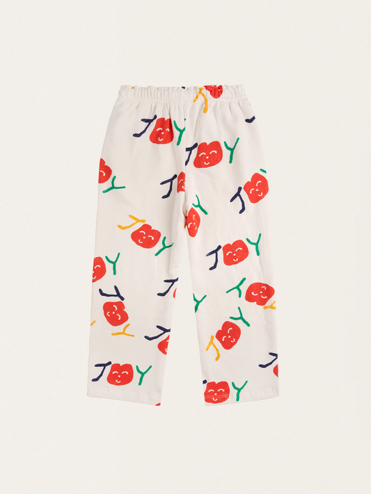 Bawełniane spodnie joggersy Kids Smiling all over