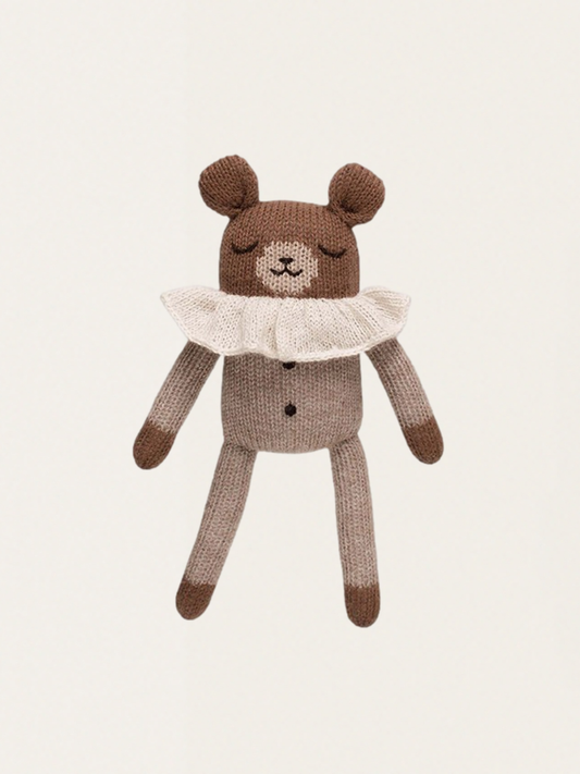 Ekologiczna przytulanka z alpaki miś Oat pyjamas