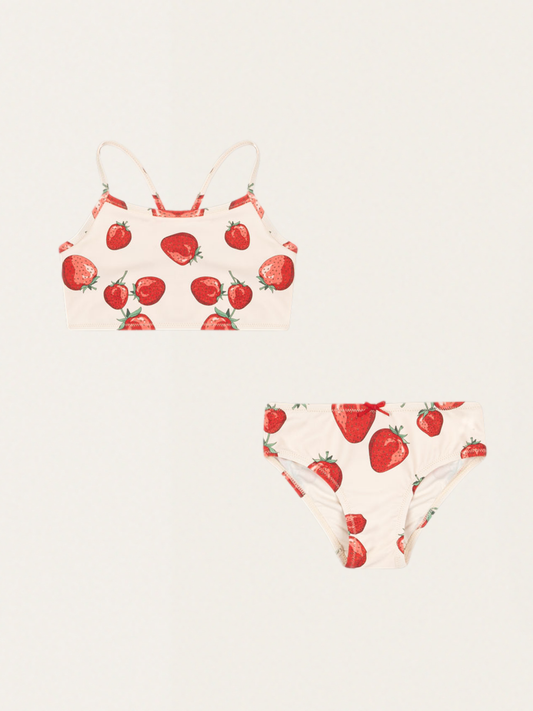 Dwuczęściowy kostium kąpielowy Frago Bikini Fragola