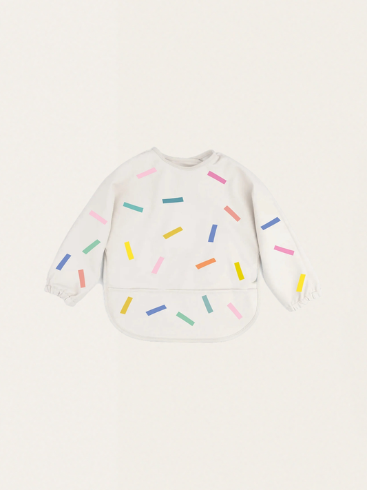 Śliniak / fartuszek z długim rękawem