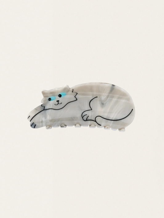 Klamra do włosów Grey Cat