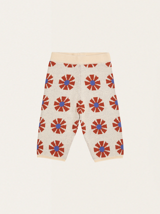 Bawełniane spodnie z dzianiny Baby Kaleidoscope all over