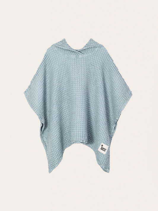 Lniane ponczo kąpielowe