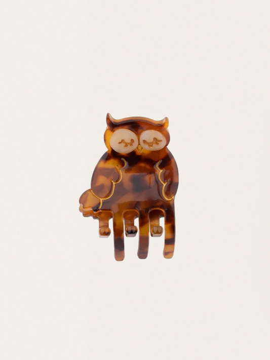 Mini Owl Hair Clip