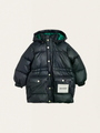 Kurtka puchowa z kapturem Puffer Black