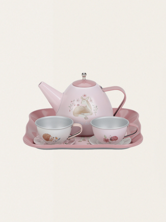 Zestaw do herbaty w walizeczce Fairy Garden