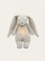 Moonie Organic 2.0 Humming Bunny with Night Light Gray