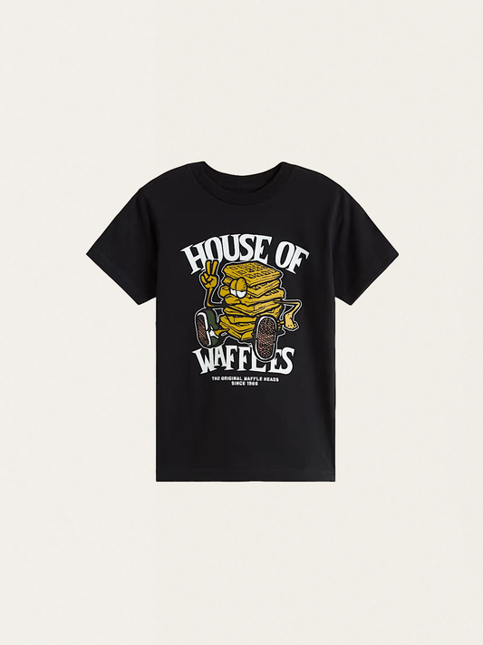 T-shirt Waffle House Black