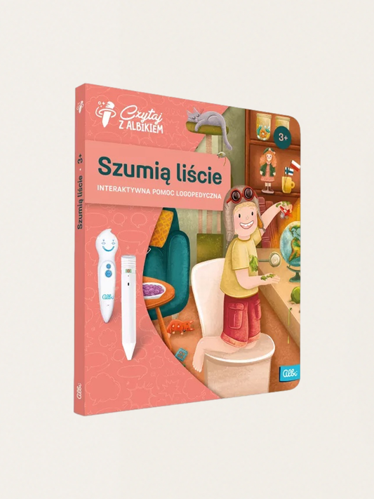 Czytaj z Albikiem - Szumią liście. Pomoc logopedyczna