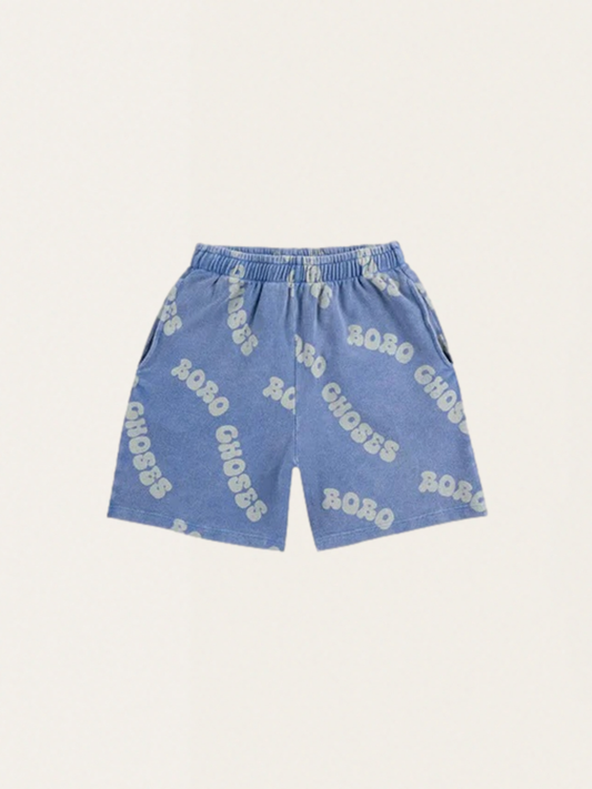 Krótkie spodenki bermudy Kids Wavy Bobo Choses all over