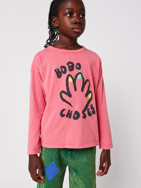 Bawełniany long sleeve Kids High Five