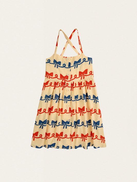 Sukienka na ramiączkach Kids - Ribbon Bow all over