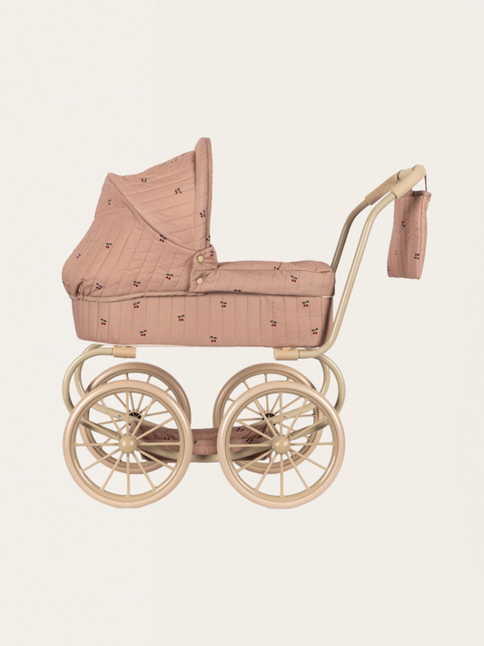 Wózek vintage dla lalek Doll Pram Mini Cherry Blush