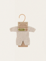 Dzianinowa piżama dla lalki Miniland 21 cm