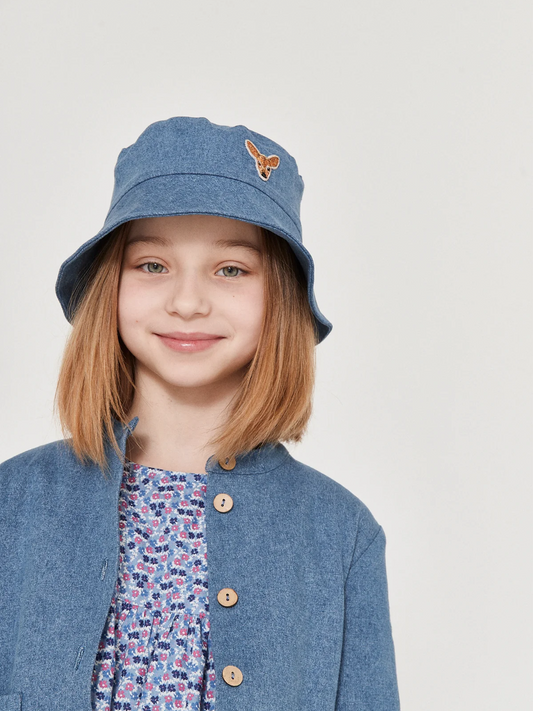 Kapelusz typu bucket hat Denim