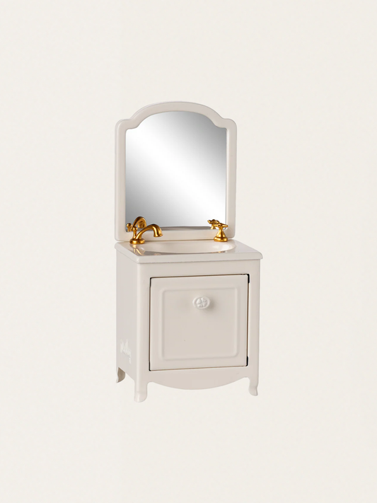 Komoda z umywalką dla myszek