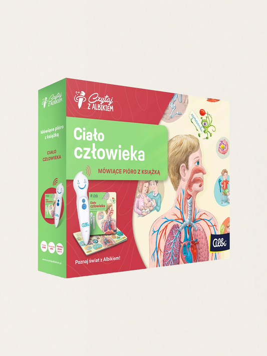 Zestaw Czytaj z Albikiem - Ciało człowieka