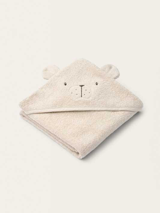 Ręcznik kąpielowy z kapturkiem Albert Polar Bear 70 x 70 cm