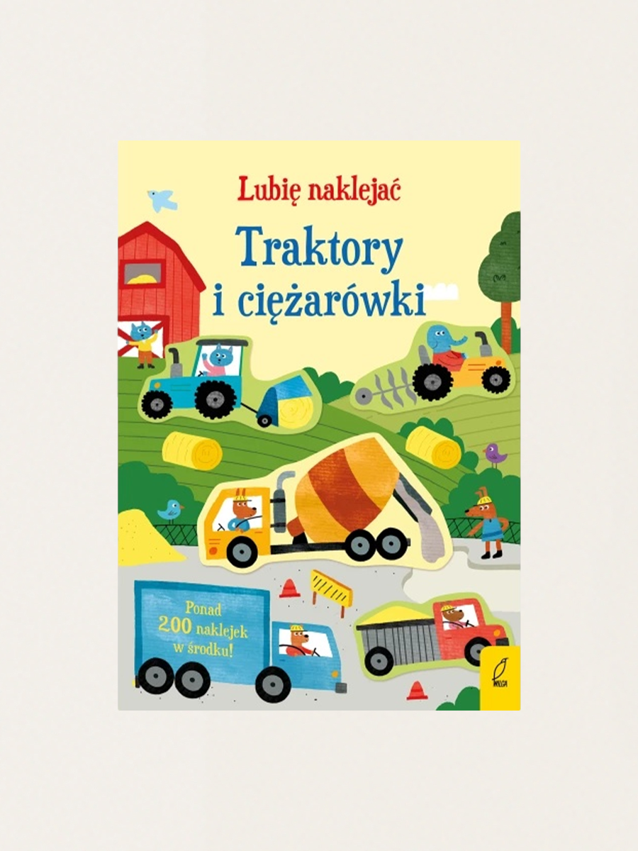 Lubię naklejać. Traktory i ciężarówki