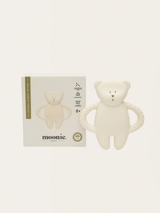 Gryzak miś Moonie z naturalnego kauczuku