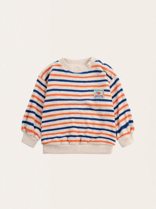 Bluza frotte Baby Striped