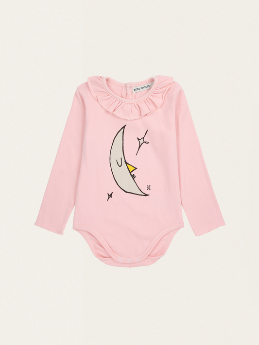 Bawełniane body z kołnierzykiem Baby