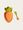 Drewniany talerz z łyżeczką Carrot
