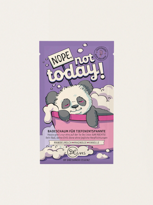 Pianka do kąpieli Nope, not today