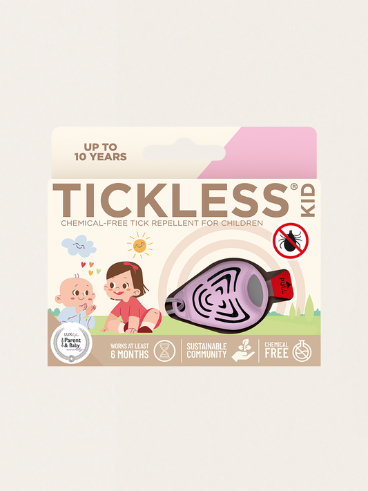 Urządzenie chroniące przed kleszczami Tickless Kid Pink