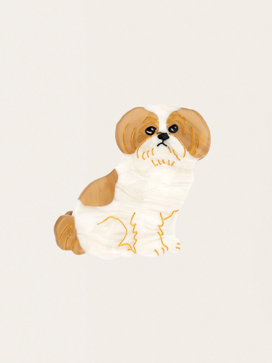 Klamra do włosów Pies Shih tzu