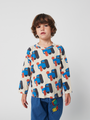 Bawełniany long sleeve Kids Doggy Mate all over