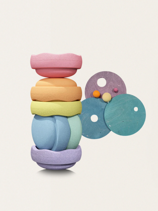 Grimms x Stapelstein® Set Pastel