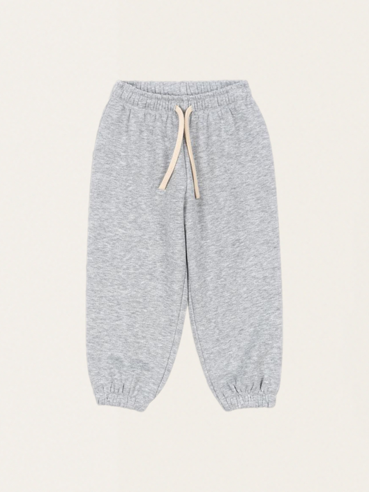 Bawełniane spodnie Lou Grey Melange