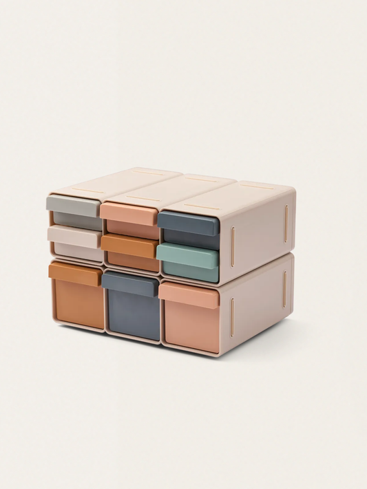 Pojemniki do przechowywania Kylian Sandy multi mix