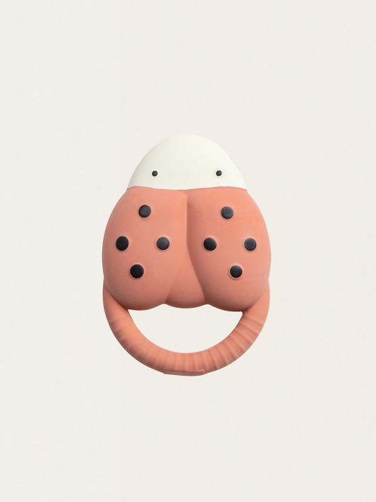 Gryzak z naturalnego kauczuku Luca the Ladybird