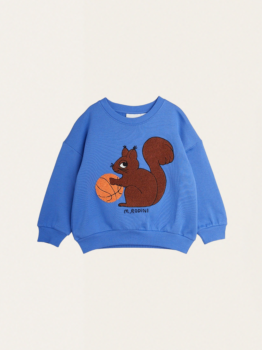 Bawełniana bluza Squirrel Blue