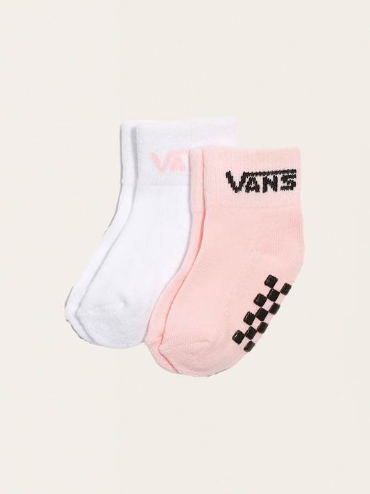 Skarpetki niemowlęce Classic Crew Checkerboard Pink