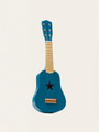 Drewniana gitara Blue