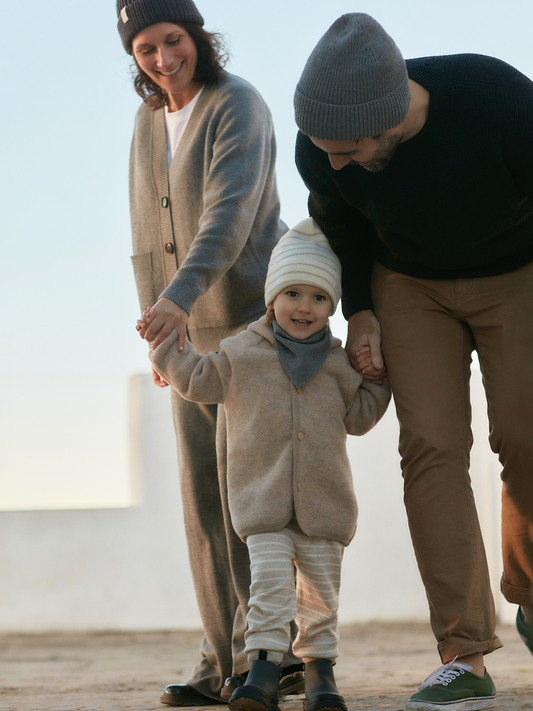 Czapka typu beanie z wełny merino 'Fine'