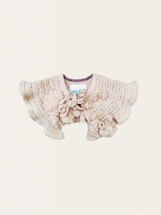 Haftowany kołnierzyk dziecięcy