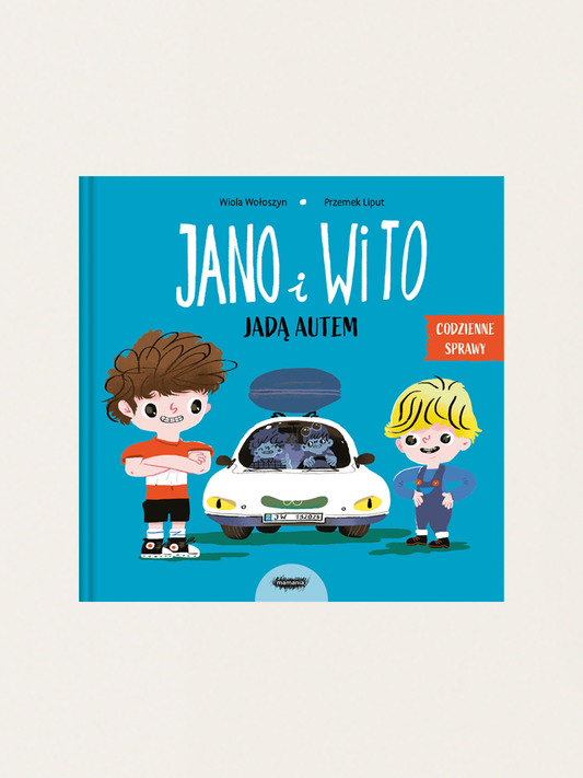Jano i Wito. Jadą autem