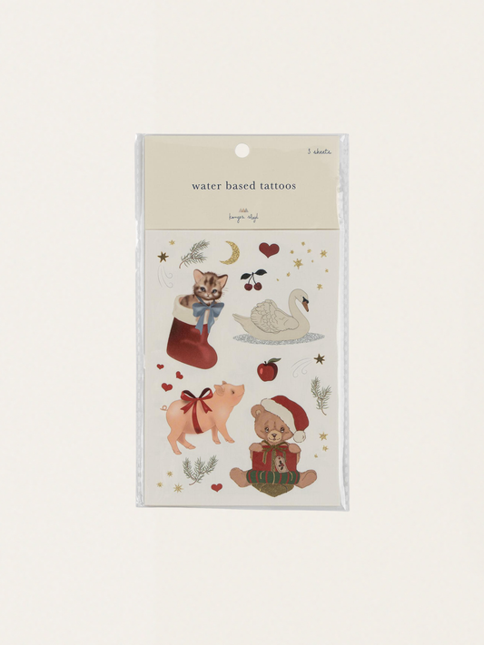Zmywalne tatuaże dla dzieci - Christmas