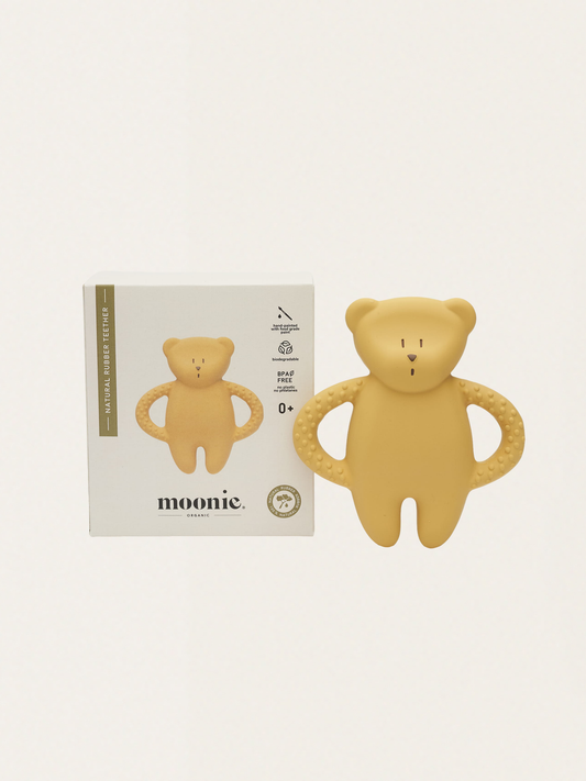 Gryzak miś Moonie z naturalnego kauczuku