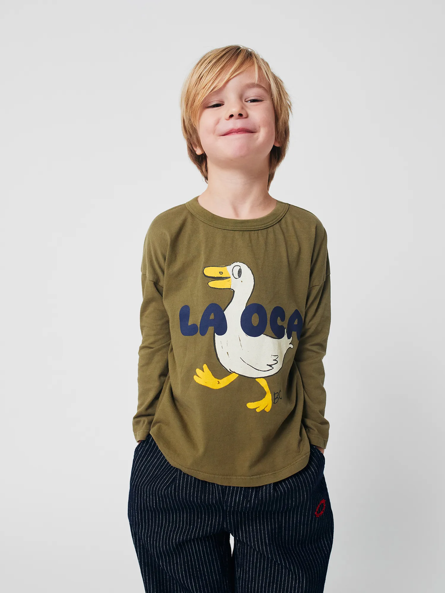 Bawełniany long sleeve Kids La Oca