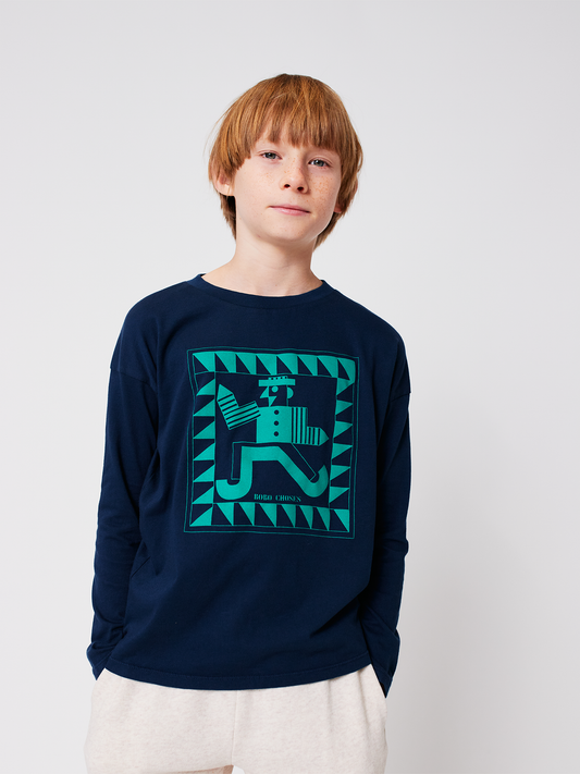 Bawełniany long sleeve Kids Mr Pencil