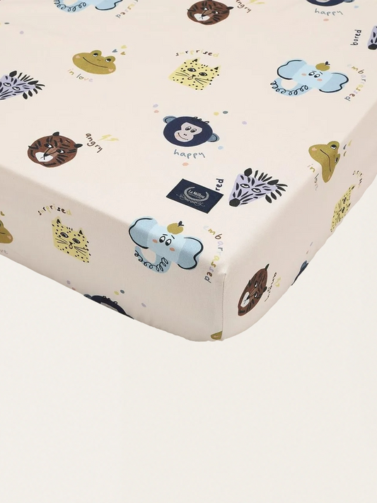 Bawełniane prześcieradło z gumką